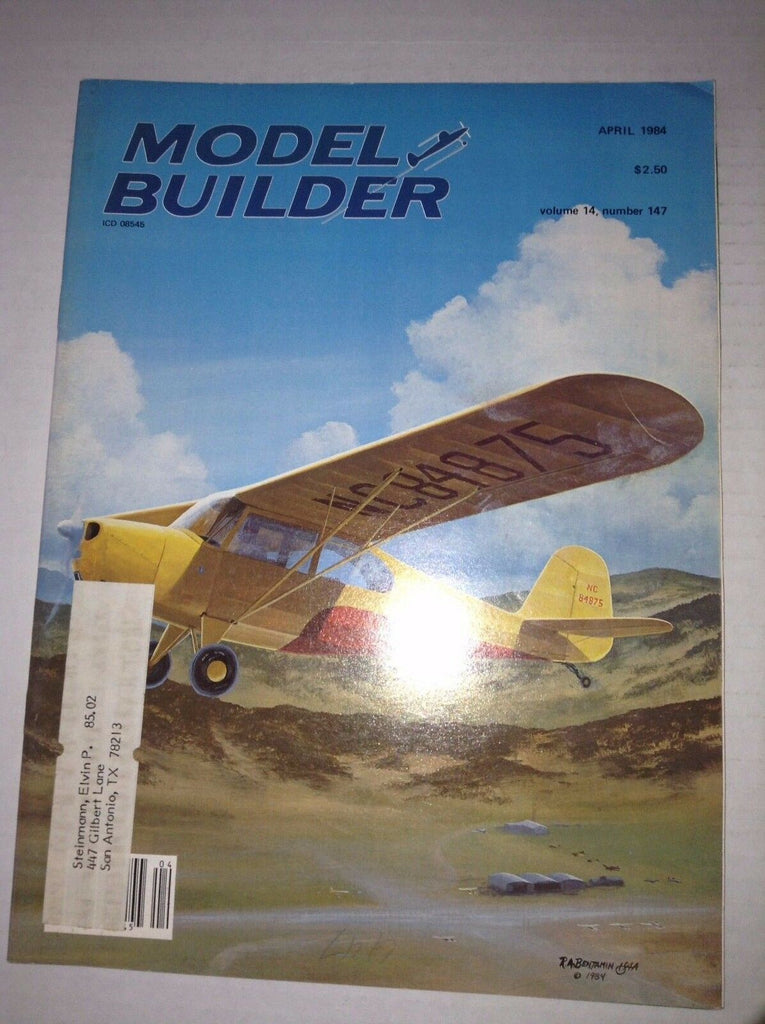 Model Builder Magazine Tangerine Soaring Championship April 1984 032817NONRH