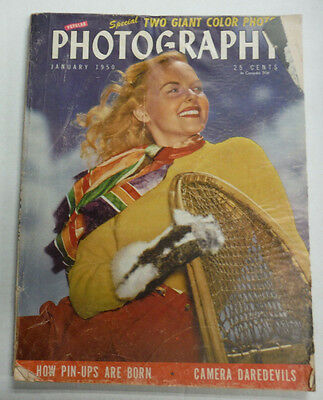 Photography Magazine Camera Daredevils January 1950 VINT 070815R