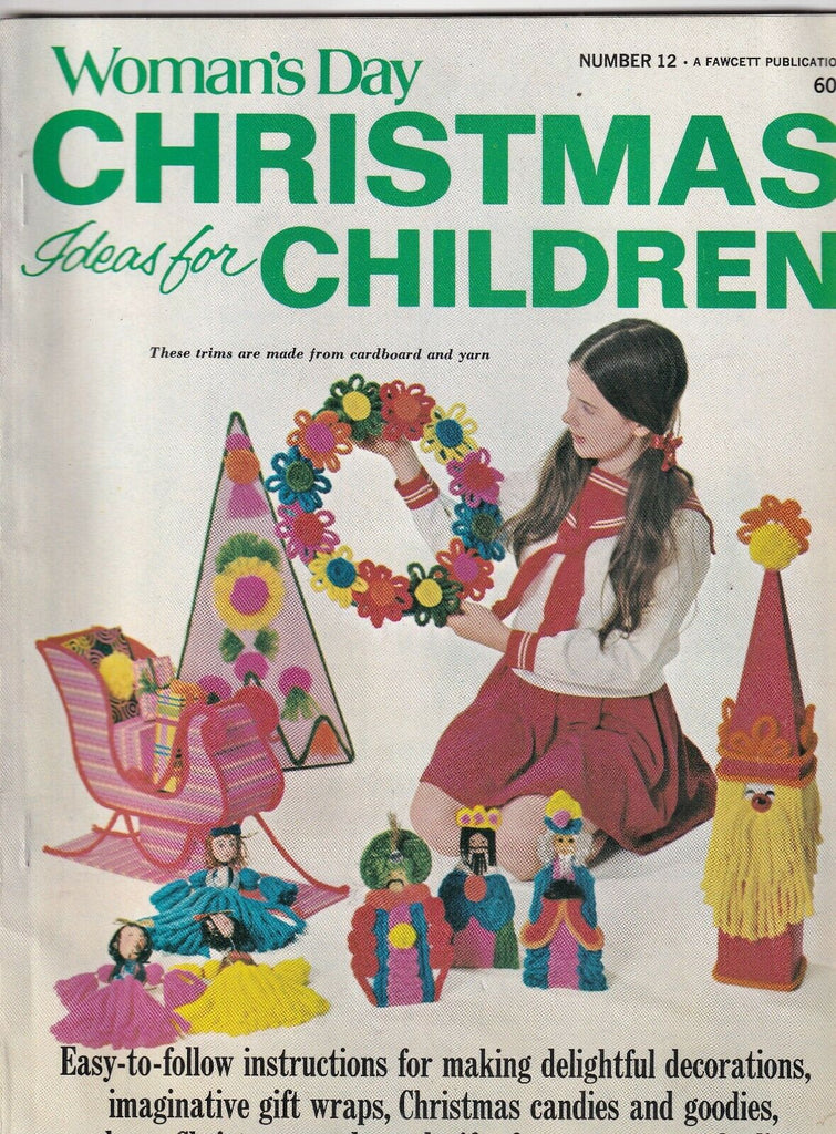 Woman's Day Mag Christmas Ideas For Children 1969 No.12 100119nonr