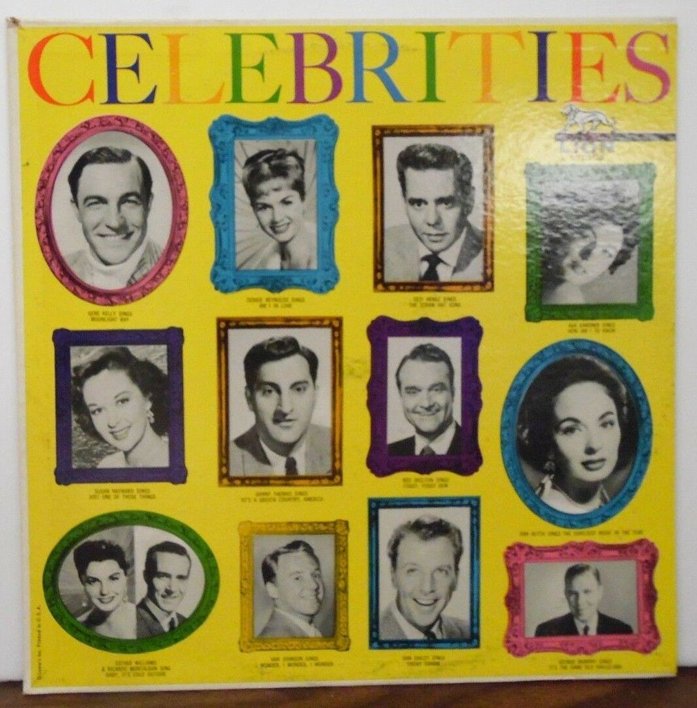 Celebrities vinyl various songs and artists L-70108 vinyl 042918LLE