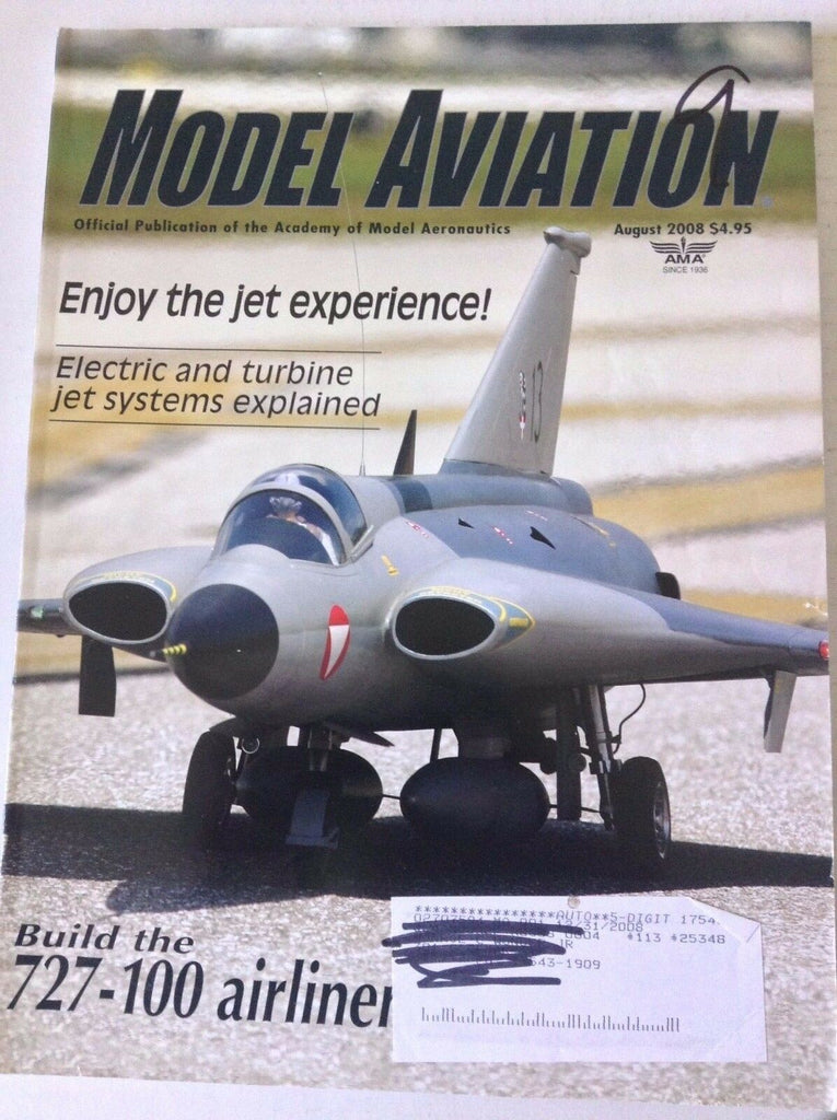 Model Aviation Magazine Build The 727-100 Airliner January 2008 041817nonrh2