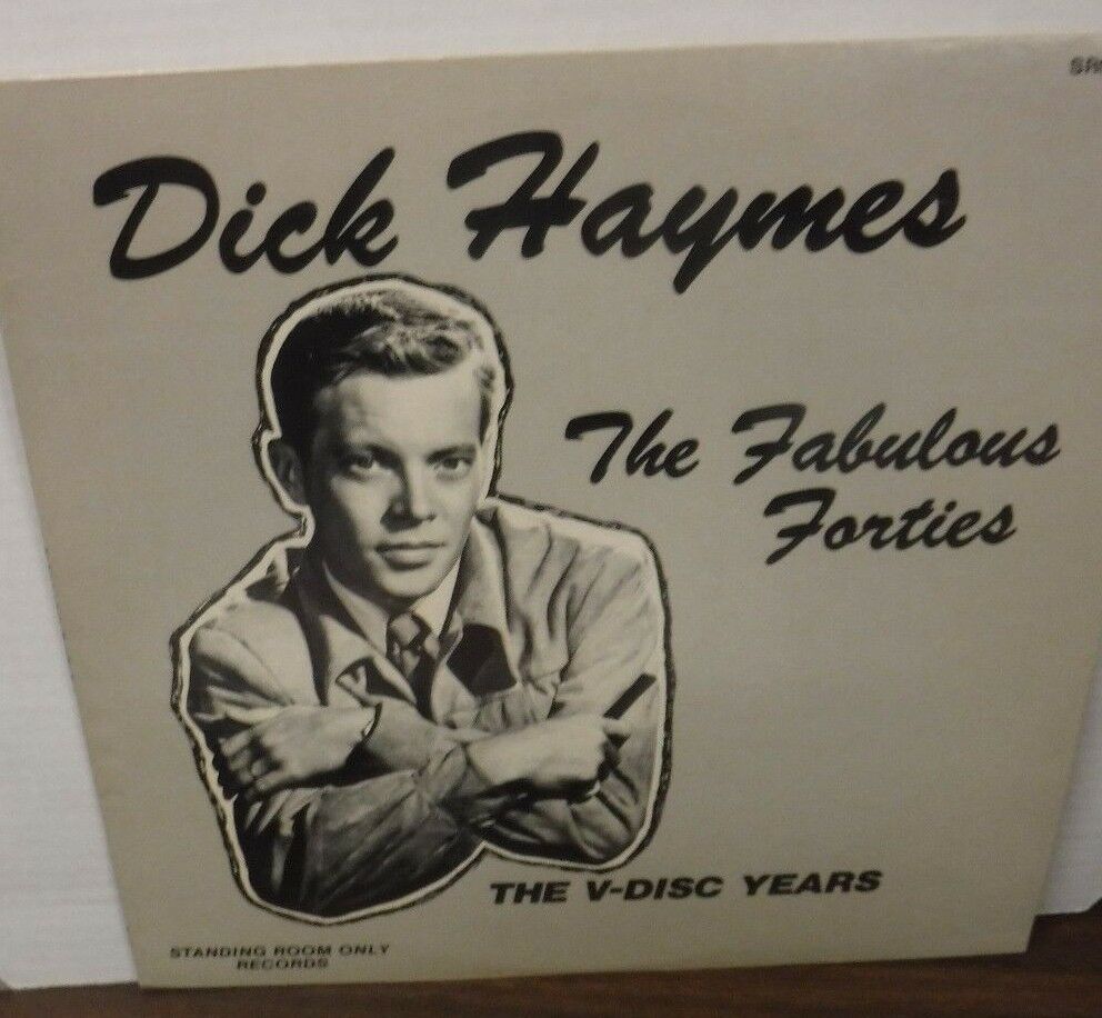 signed record Dick Haynes the Fabulous Forties the v-disc years w/COA 012718LLE