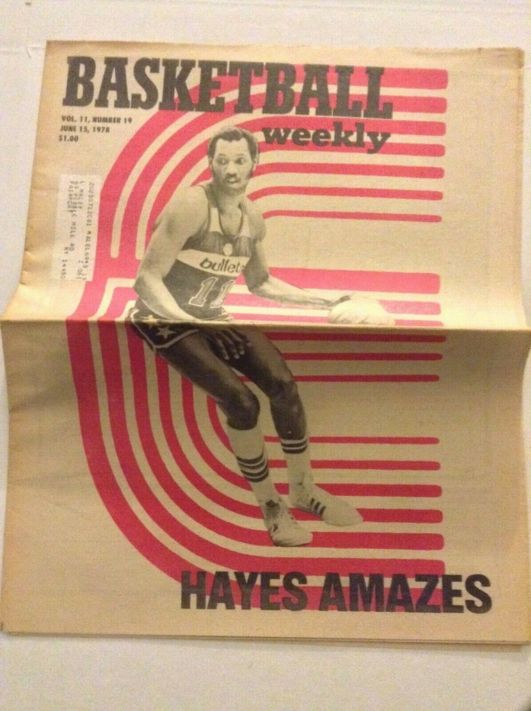 Basketball Weekly Mag Elvin Hayes Amazes June 15, 1978 091119nonrh