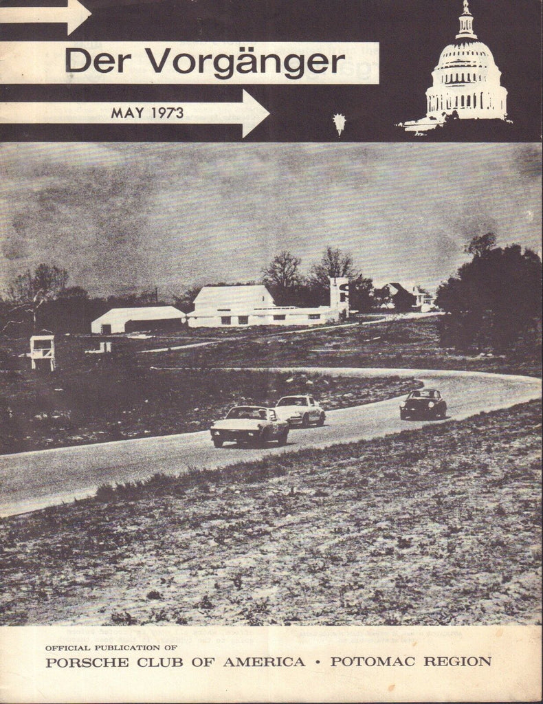 Der Vorganger Vintage American Porsche Club Magazine May 1973 032917nonDBE