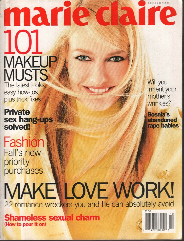 Marie Claire Fashion Magazine October 1995 Karen Mulder 091020ame