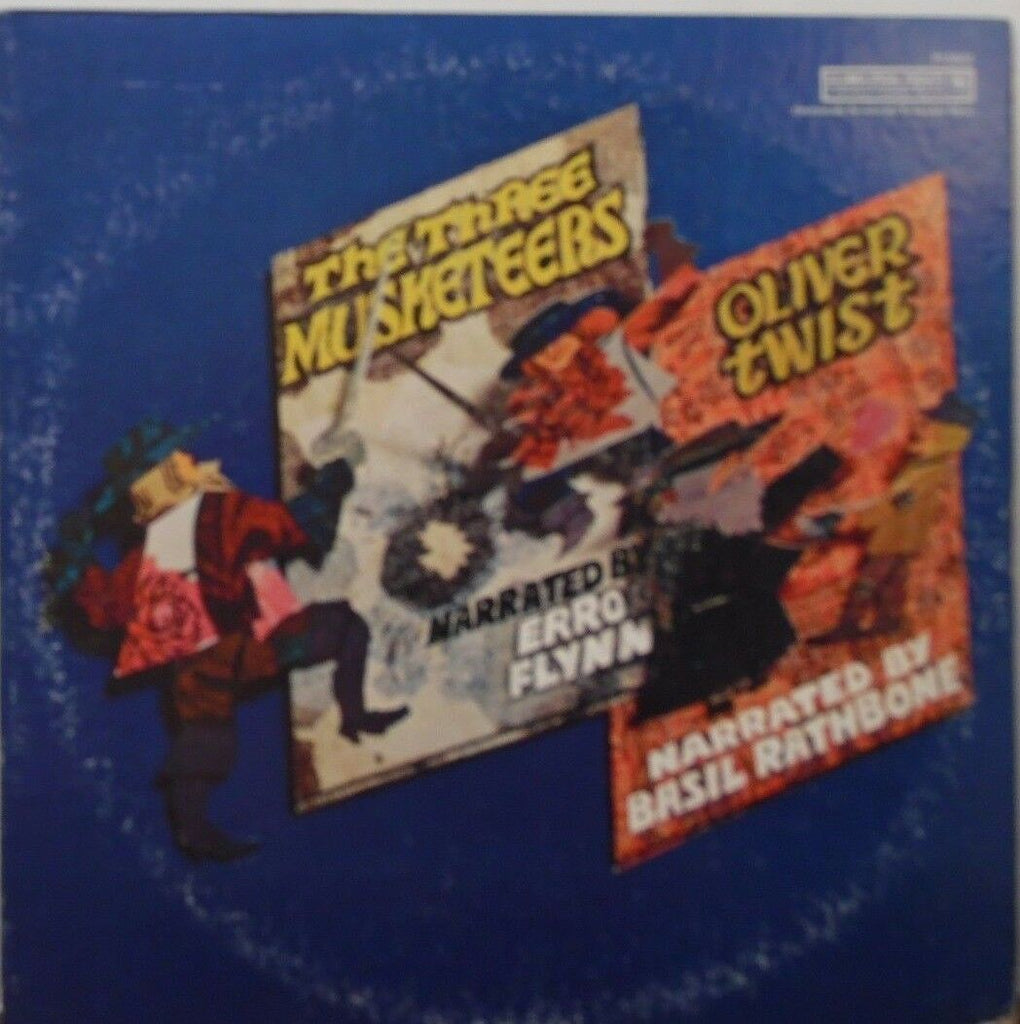 The Three Musketeers & Oliver Twice - Errol Flynn 33RPM P13902 092416LLE #2