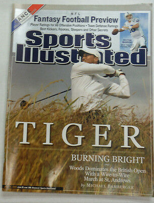 Sports Illustrated Magazine Tiger Woods & Peyton Manning July 2005 NO ML 051215R