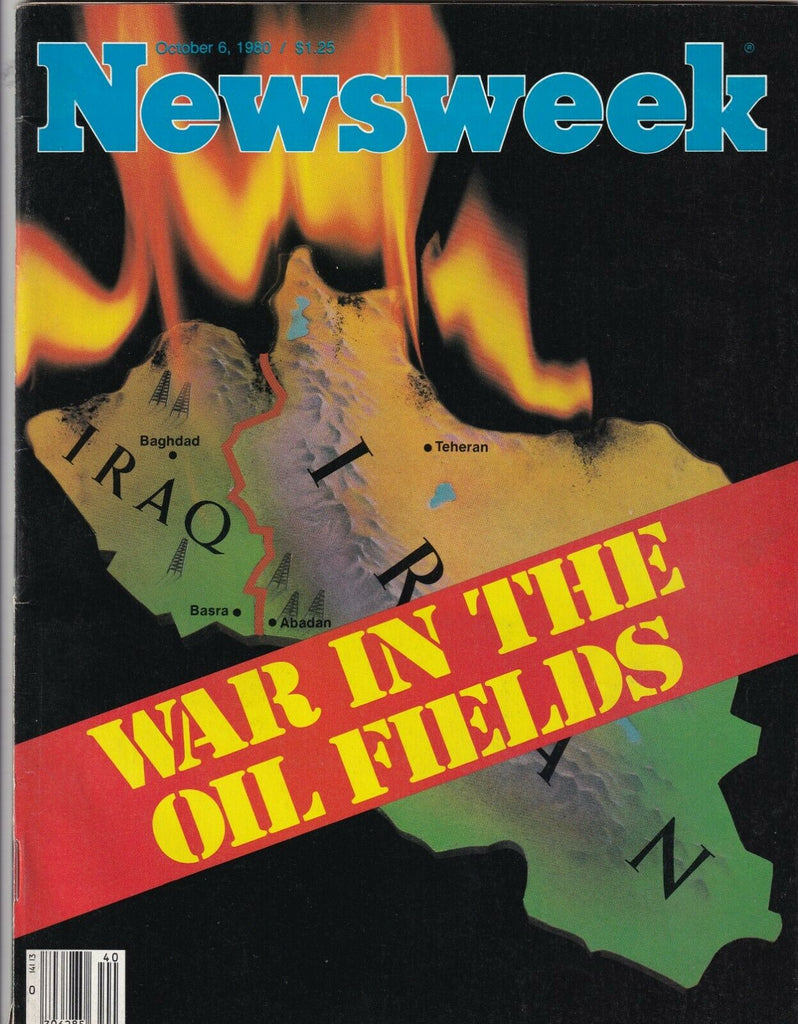 Newsweek Magazine War In The Oil Fields October 6, 1980 062819nonr