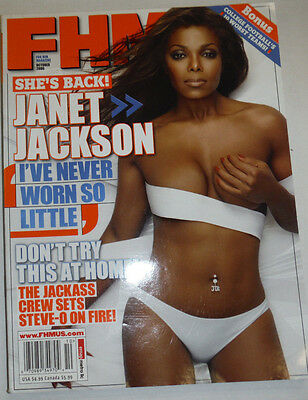 FHM Magazine Janet Jackson & Fall TV Preview October 2006 NO ML 121614R2