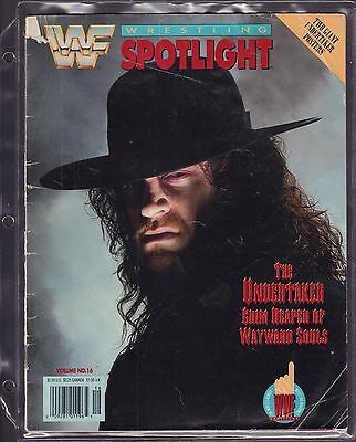 WWF Wrestling Spotlight Vol.16 The Undertaker VG 042516DBE