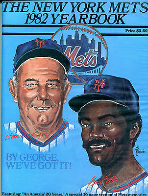The New York Mets 1982 Yearbook George Foster George Bamberger 121815jhe