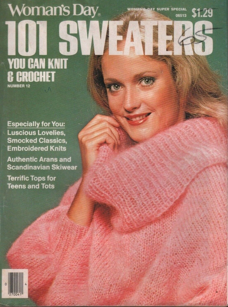 Woman's Day Magazine 101 Sweaters #12 1979 111518AME2