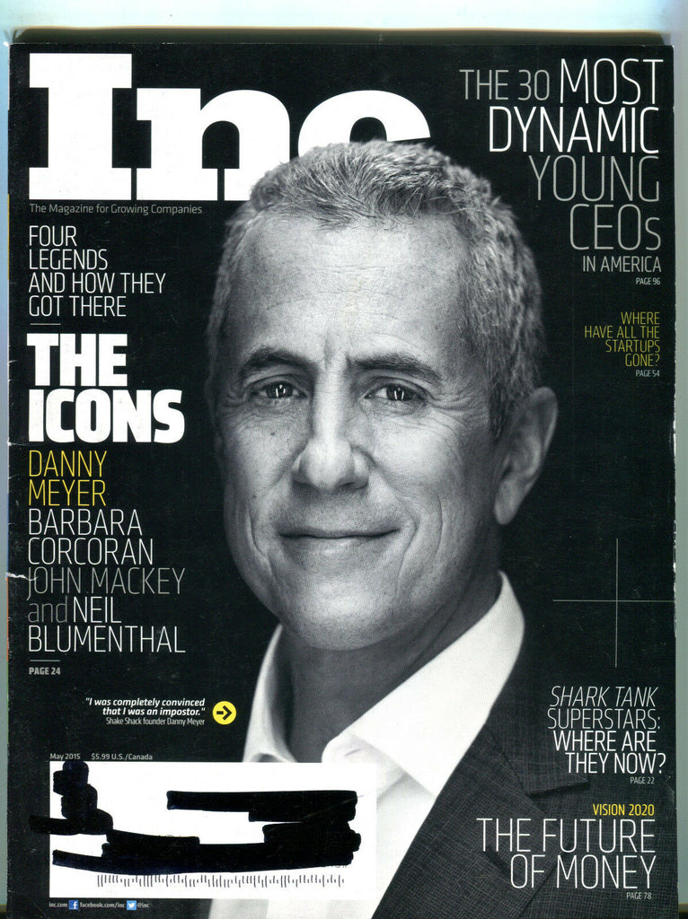 Inc Magazine May 2015 Danny Meyer EX 052016jhe