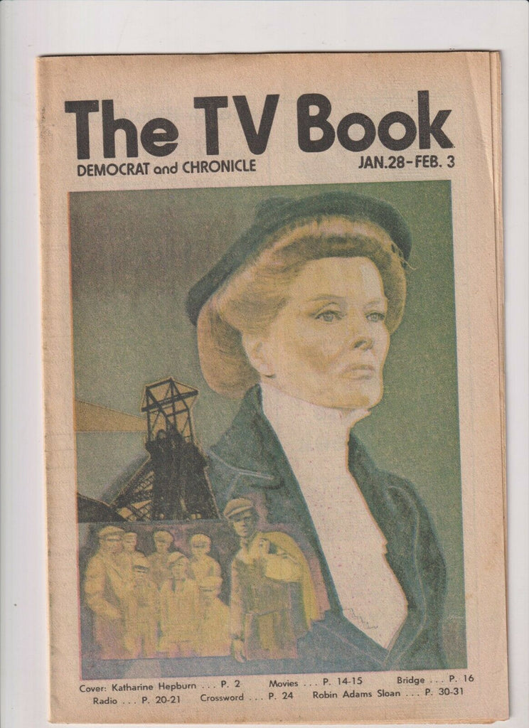 The TV Book Mag Katharine Hepburn Louis Gossett Jan/Feb 1979 102519nonr