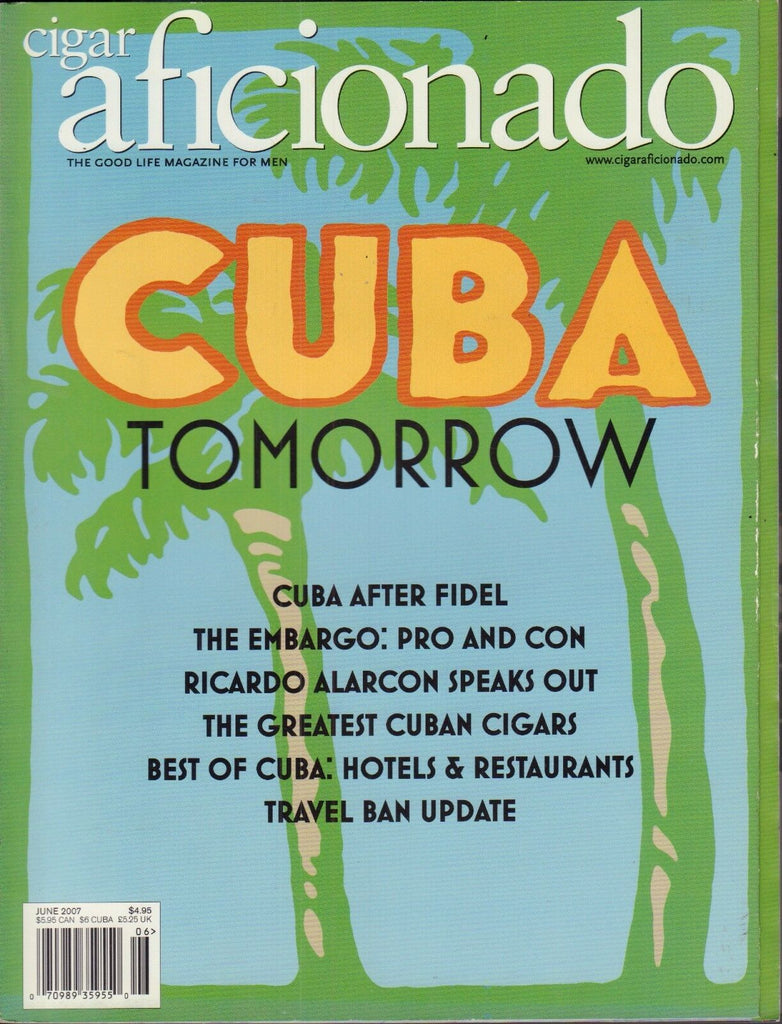 Cigar Aficionado June 2007 Cuba Vg 010317DBE