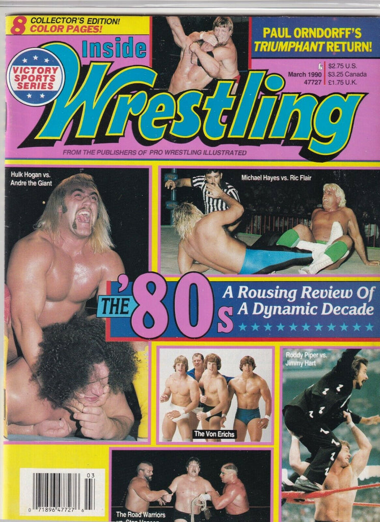 Inside Wrestling Hulk Hogan Vs Andre The Giant March 1990 061919nonr