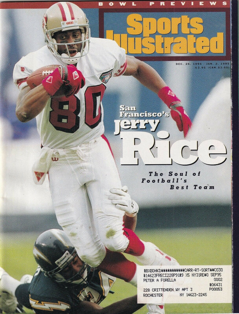 Sports Illustrated Jerry Rice Bowl Preview December 26, 1994 091719nonr