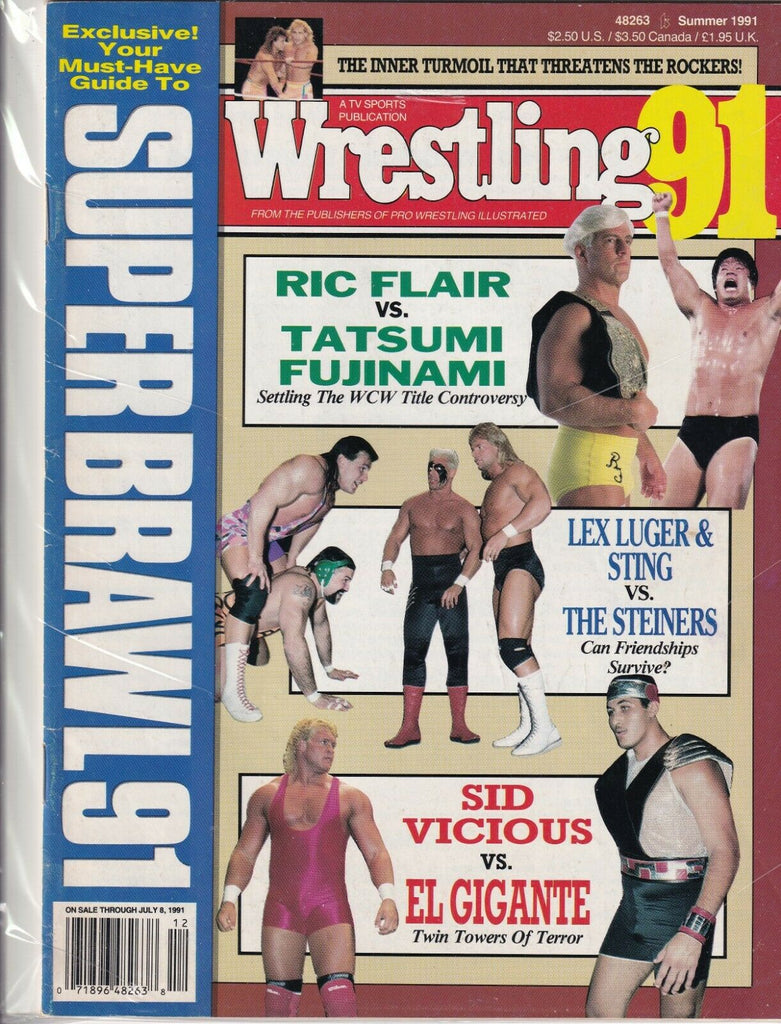 Wrestling Magazine Ric Flair Tatsumi Fujinami Summer 1991 061819nonr