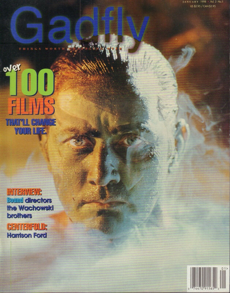 Gadfly January 1998 Martin Sheen The Wachowski's 012918DBE2
