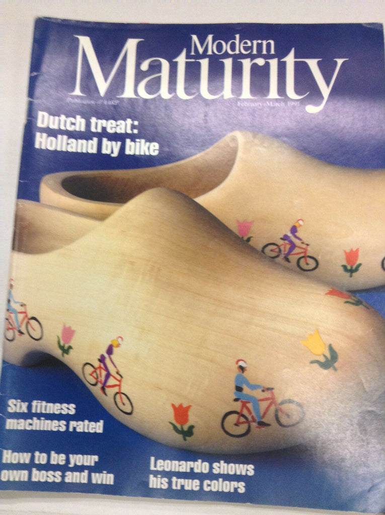 Modern Maturity Magazine Dutch Treat Holland February-March 1991 042617nonr