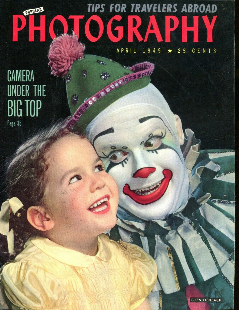 Popular Photography Magazine April 1949 Glen Fishback VG No ML 120816jhe