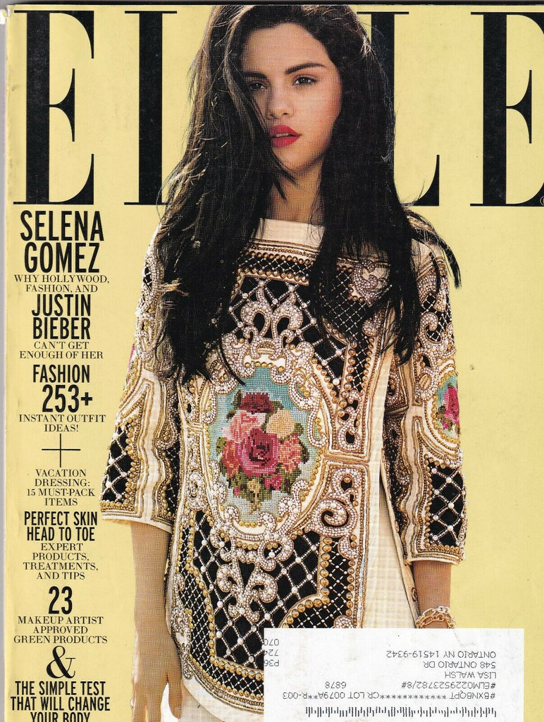 Elle Magazine Selena Gomez Justin Beiber June 2012 092619nonr
