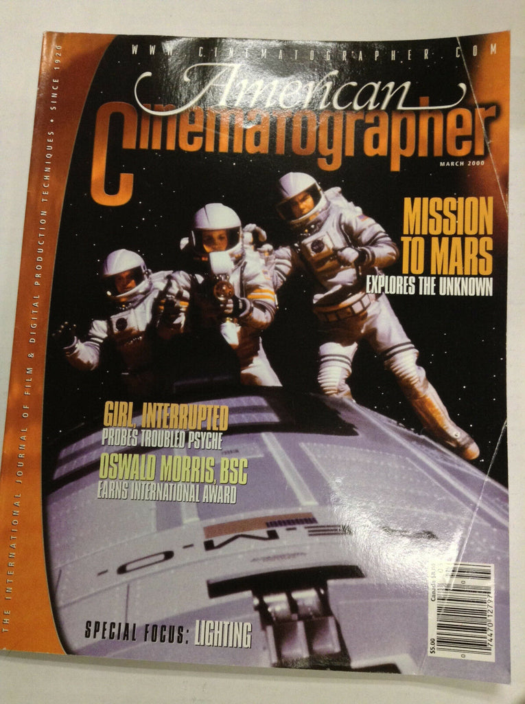 American Cinematographer Magazine Mission To Mars March 2000 040517nonr
