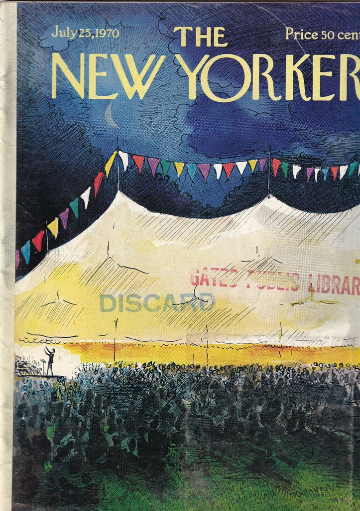 The New Yorker Mag The Death Bakkad July 25, 1970 080719nonr