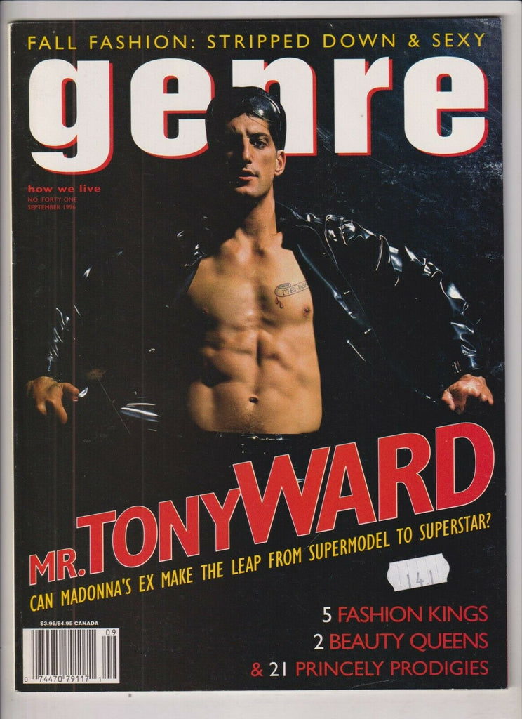 Genre Gay Fashion Mag Tony Ward Kenneth Zane September 1996 031120nonr