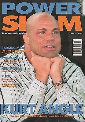 Power Slam Issue 145 august 2006 Kurt Angle,Rob Van Dam, Hulk Hogan EX 011316DBE