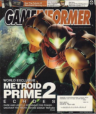 Gameinformer July 2004 Metroid Prime 2, The Legend of Zelda w/ML VG 081016DBE