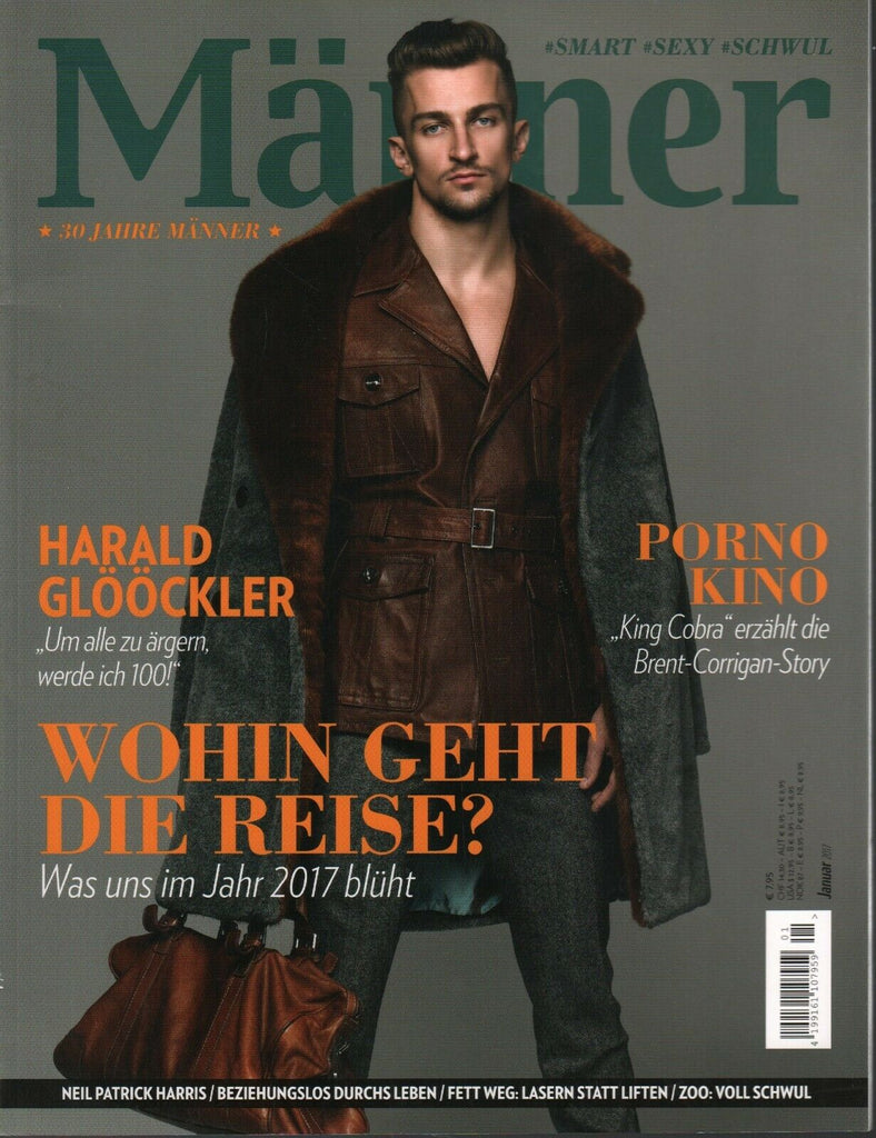 Manner German Gay Interest Magazine October 2017 Neil Patrick Harris 030420AME