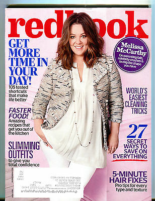Redbook Magazine April 2016 Melissa McCarthy EX 051016jhe
