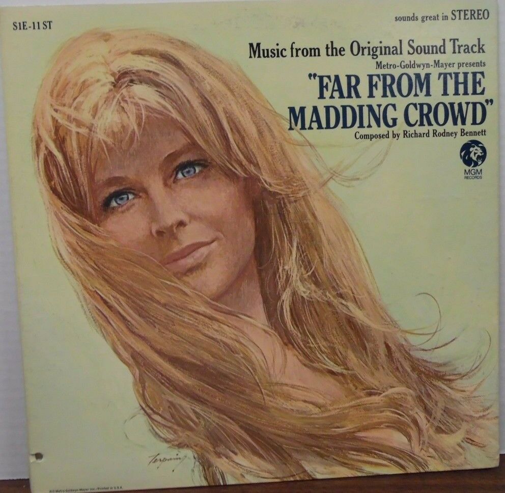 music from orig. sound track Far from the Madding Crowd 33RPM S1e-11St 110616LLE