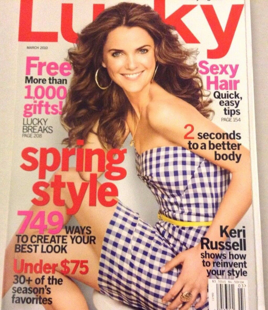 Lucky Magazine Keri Russell Spring Style March 2010 NO ML 072617nonrh2