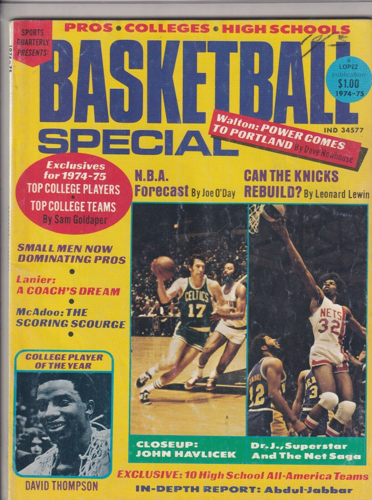 Basketball Special John Havlicek Julius Erving 1974-75 070419nonr