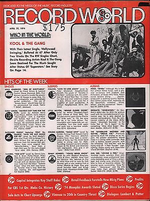 Record World April 24 1974 Kool & The Gang EX 120415DBE