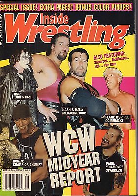 Inside Wrestling October 1997 Sting, Nash & Hall VG 050616DBE