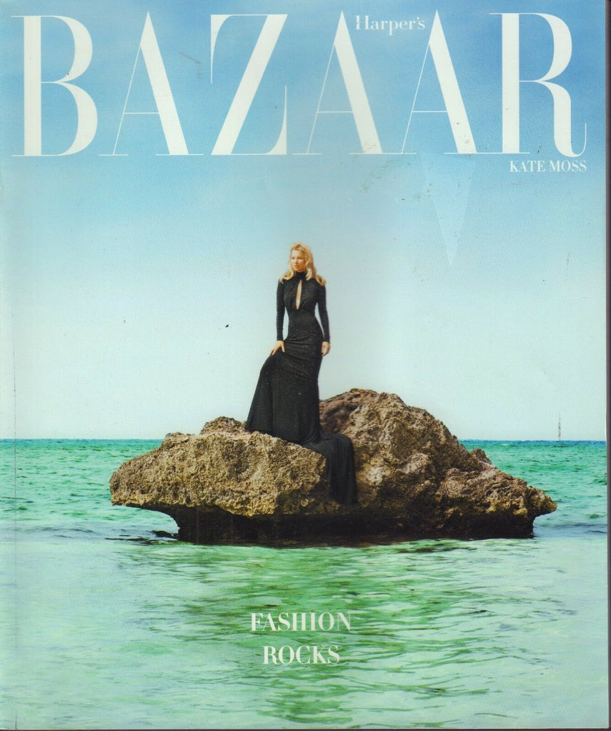 Harper's Bazaar Magazine Fashion Rocks Kate Moss June/July 2012 022118nonr