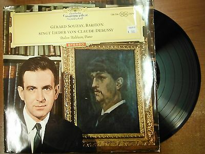 33 RPM Vinyl Gerard Souzay Singt Lieder Von Claude Debussy D Grammophon 030515SM