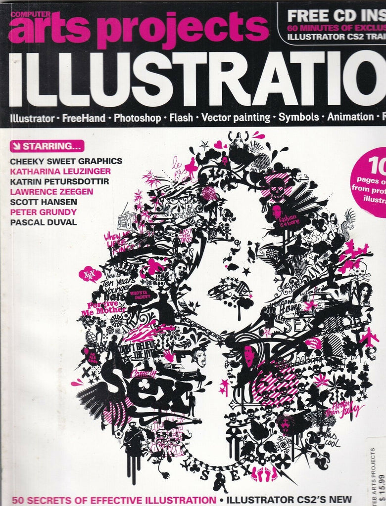Computer Arts Projects Illustration Christmas 2005 101219nonr
