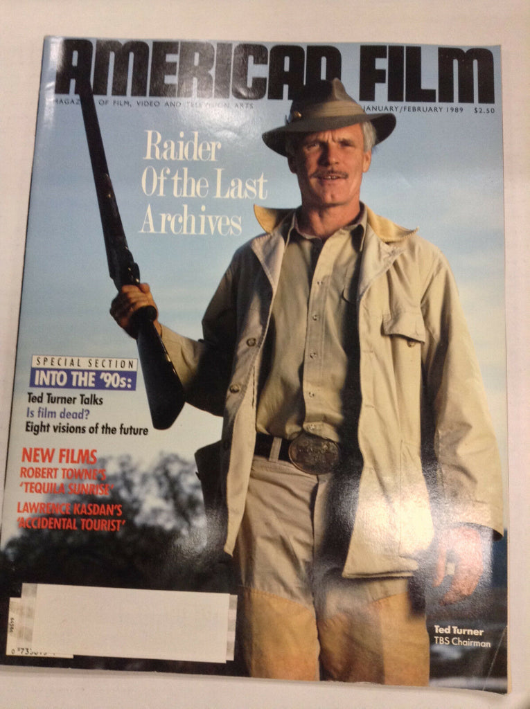 American Film Magazine Ted Turner Robert Towne January/February 1989 040617nonr