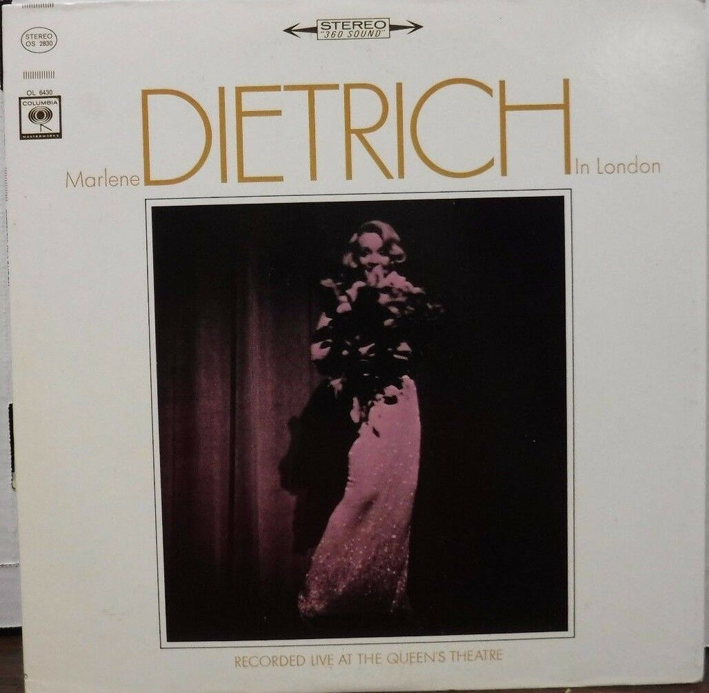Dietrich in London recorded live at Queen's Theatre 33RPM OS2830 121816LLE