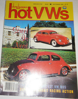Dune Buggies And Hot VWs Magazine Super VEE & Rabbit September 1981 080514R1
