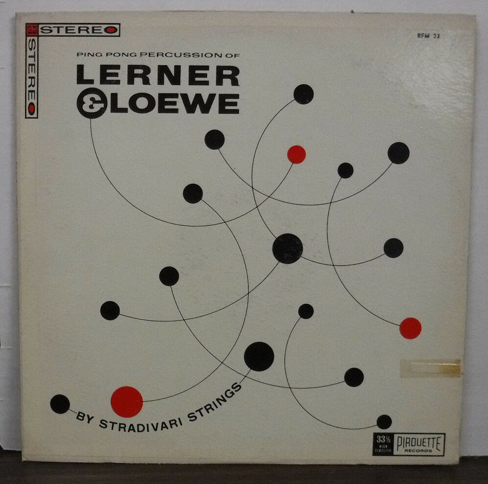 Ping Pong Percussion Of Lerner & Loewe Stradivari Strings RFM-33 092917mne