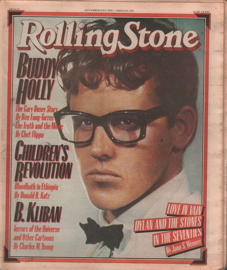 Rolling Stone Magazine September 21 1978 Buddy Holly B Kliban 121119AME3