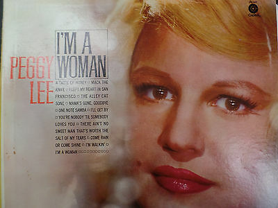 Peggy Lee I'm A Woman 33 RPM VINYL VG+ 011116 TLJ2