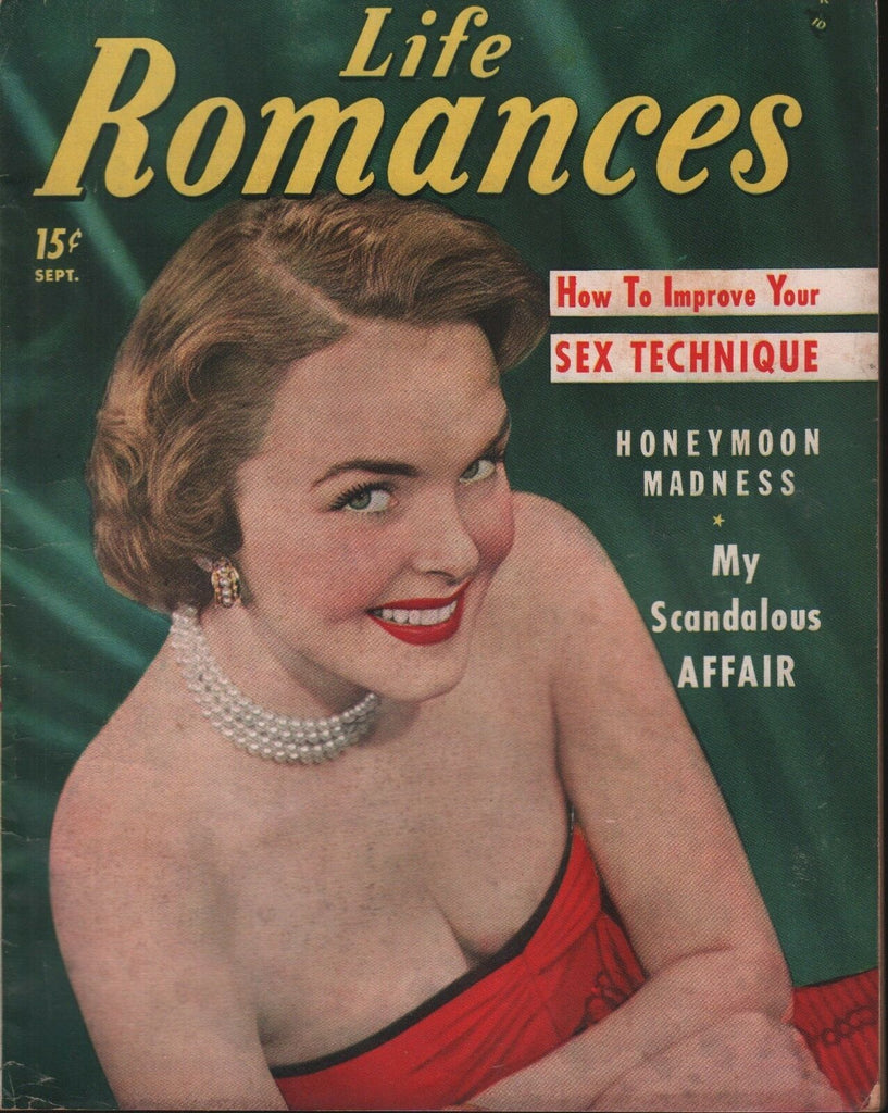 Life Romances Vintage Magazine September 1954 Honeymoon Madness 100118ame