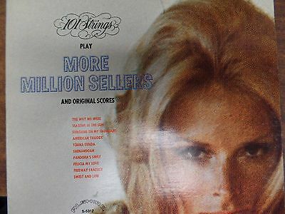 101 Strings Play More Million Sellers and Original Scores 33RPM 011316 TLJ3