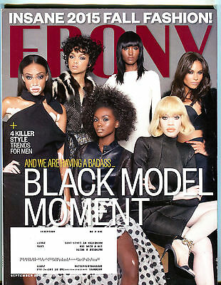 Ebony Magazine September 2015 Black Model Moment EX 060616jhe